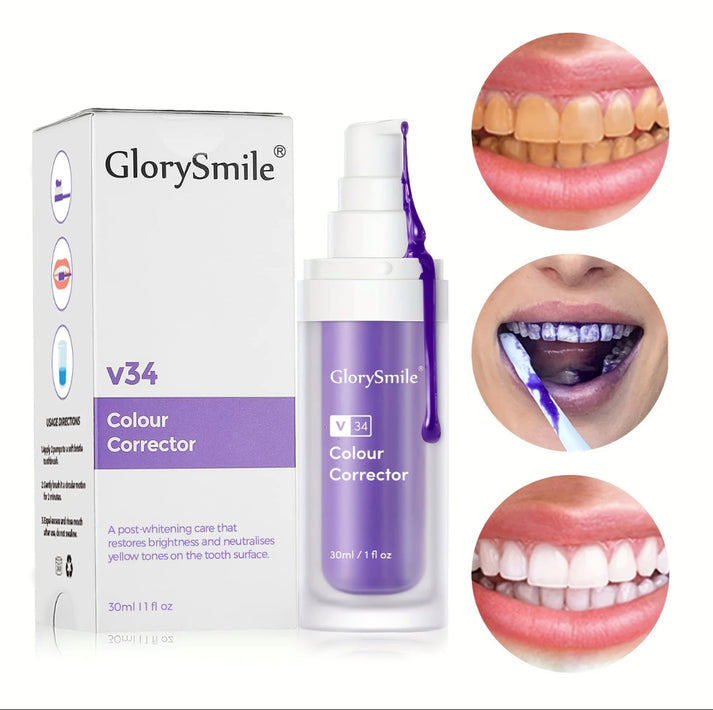 🌟 Glory Smile V34 Correcteur de Couleur – Un Sourire Plus Éclatant en Quelques Secondes